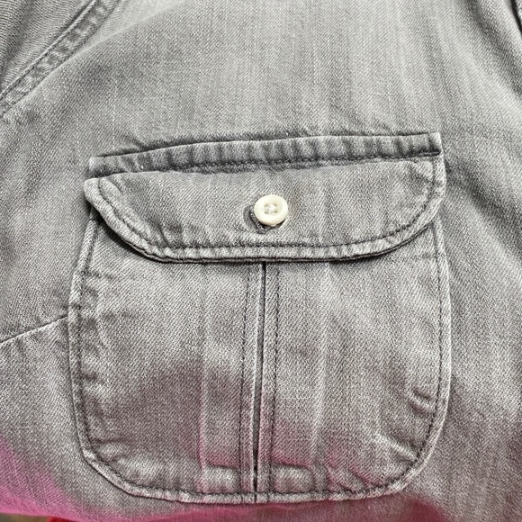Grey Denim Shirt/Jacket - Picture 5 of 7